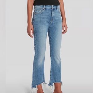 7 For All Mankind High Waist Slim Kick Jeans